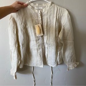Döen Handcrafted Blouse NWT